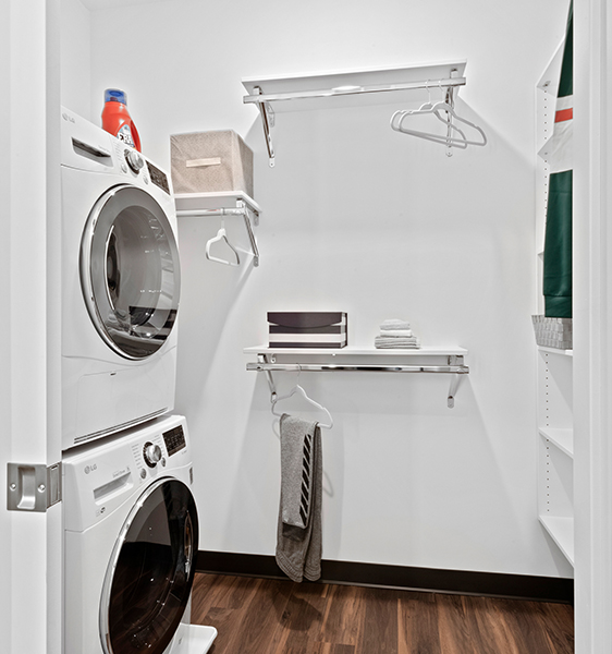 the apartment laundry